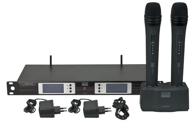Doble microfono de mano - DAP COM-52