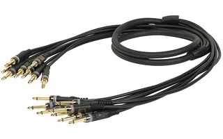 DAP Audio XGL37 - Jack mono > Jack mono, 8-vias 6mm 3m