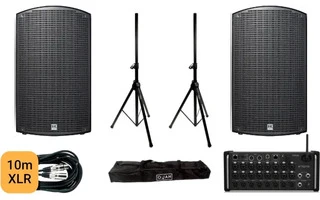 2x HK Audio Sonar 115Xi + Midas MR 18 + Oqan