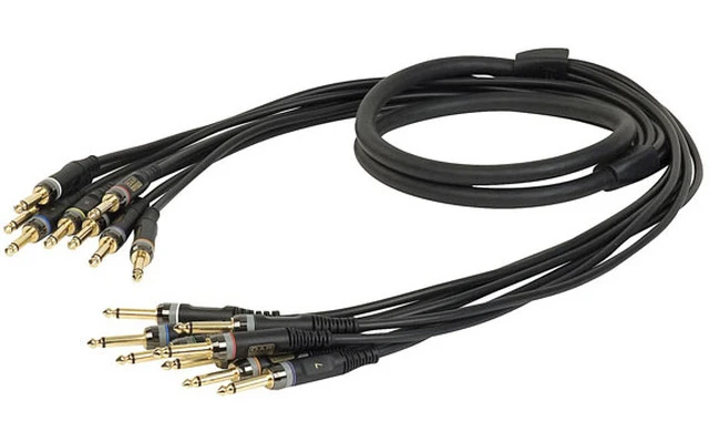 DAP Audio XGL37 - Jack mono > Jack mono, 8-vias 6mm 3m