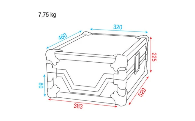 Flightcase Pioneer CDJ Series