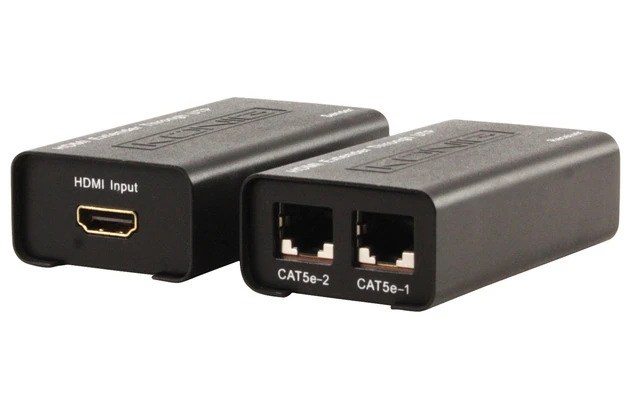 Extensor HDMI por Ethernet / RJ45 - 1 x Entrada HDMI - 2 x Salidas RJ 45