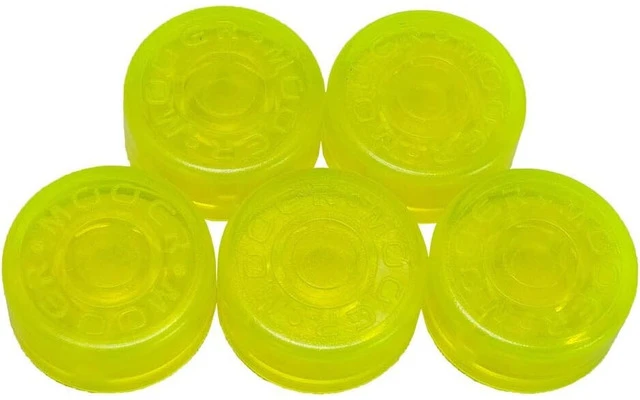 MOOER Yellow Green Footswitch TOPPER,5 Pcs Per Bag