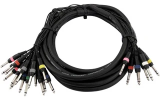 Omnitronic Cable Snake 8xJack / 16xJack mono 15m