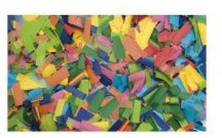 Showtec Recarga Confeti rectangular 55x17mm multicolor
