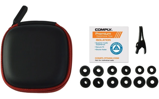 SoundMagic E50 Negro / Rojo
