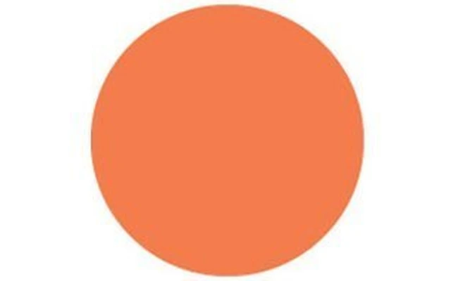 Gelatina para focos hoja 122 x 55 cm - Naranja