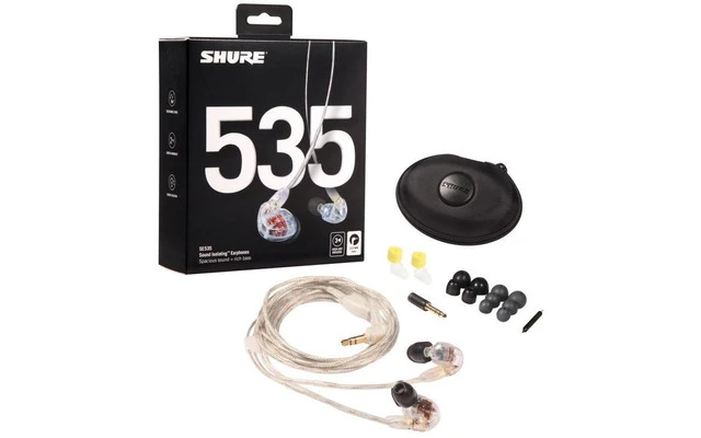 Shure SE 535 Transparente