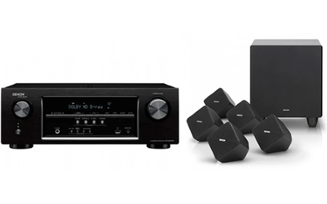 Sistema Home Cinema - Denon AVR-X520 + SyS 2020