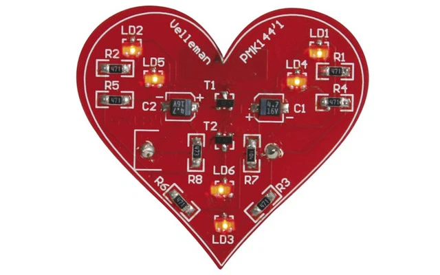 Corazón intermitente SMD