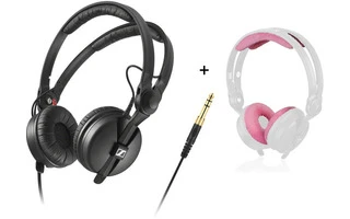 Sennheiser HD 25 + Almohadillas Rosas