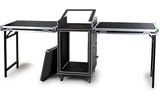 Rack 19" de 12U con mesas convertibles