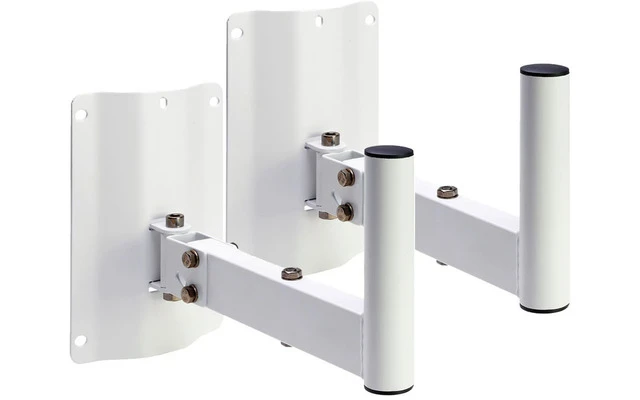 Pareja soporte pared de altavoz Adam Hall  SMBS 5W color blanco