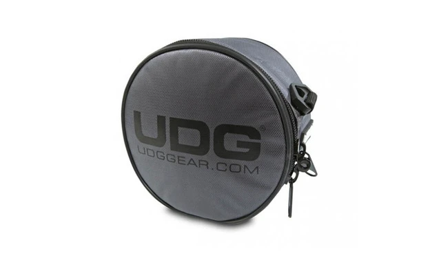 UDG Bolsa auriculares Gris Metalizado / Naranja