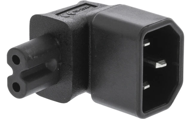 Conector de Alimentación Macho de Policloruro de vinilo (PVC)