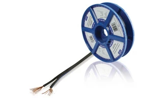 Cable para altavoz 2x 0.35 mm² 100 m color negro/rojo