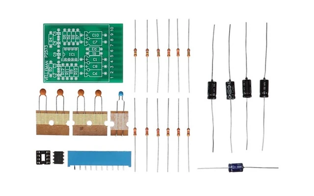 Whadda - Preamplificador RIAA estéreo - Kit de montaje