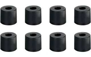 Adam Hall Hardware 4913 M 8 AH El conjunto de 8 pie de goma 38 x 33 mm en bolsa