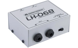 Omnitronic LH-068 DI Box Phantom-Powered