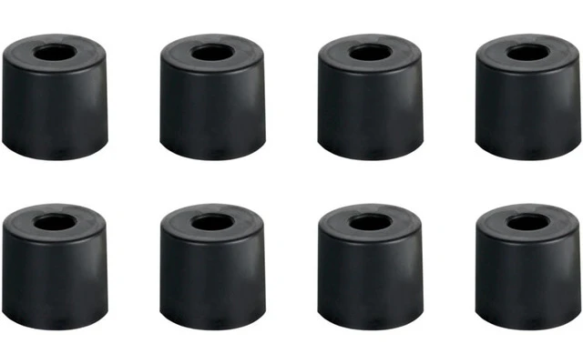 Adam Hall Hardware 4913 M 8 AH El conjunto de 8 pie de goma 38 x 33 mm en bolsa