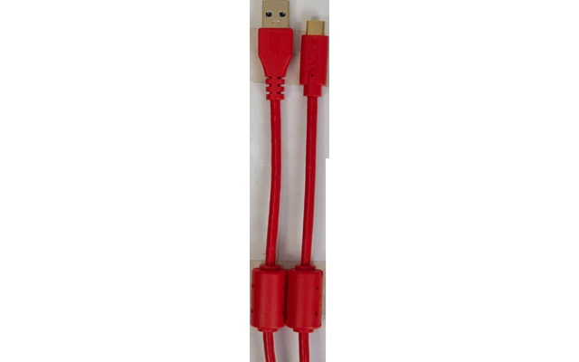 UDG Ultimate Audio Cable USB 3.2 C-A Straight 1,5m Rojo