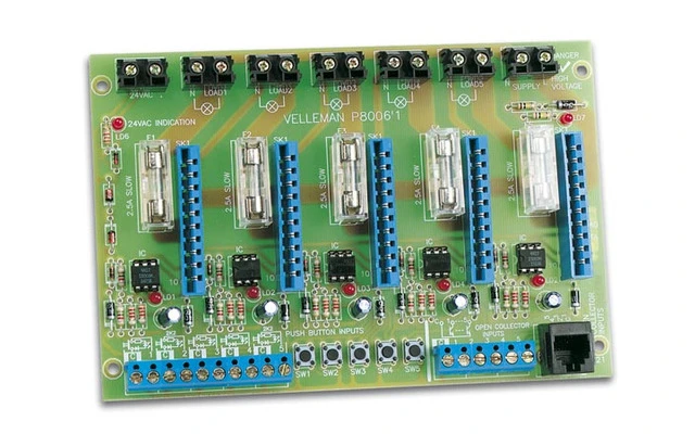 SISTEMA DOMÓTICO DE LUZ - TARJETA BUS-PCB