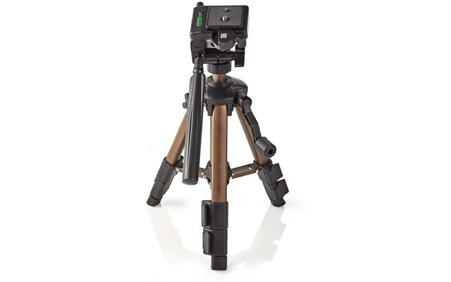 Trípode - Panorámica e Inclinación - Hasta 3 kg - 61 cm - Bronce - Nedis TPOD3000BZ