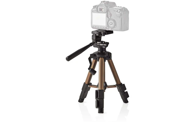 Trípode - Panorámica e Inclinación - Hasta 3 kg - 61 cm - Bronce - Nedis TPOD3000BZ