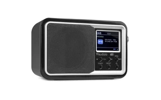 Audizio Parma Portable DAB+ Radio Black