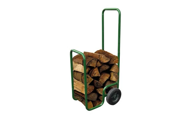 Carretilla de mano para leña - carga máx 100 kg