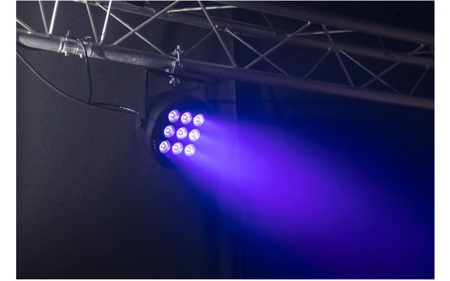 Ibiza Light ThinPar 9 x 6W RGBW
