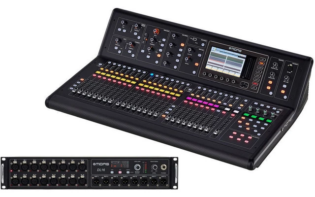 MIDAS M32 Live + MIDAS DL-16