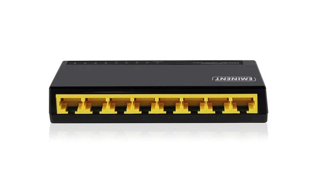 EMINENT - SWITCH DE 8 PUERTOS GIGABIT