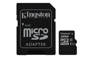 Kingston 32GB microSDHC Class 10 UHS-I