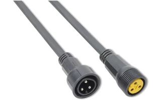 BeamZ Cable Extension Corriente IP65 WH128/5