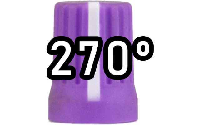 DJ Techtools Chroma Caps Super Knob 270º Púrpura