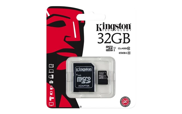 Kingston 32GB microSDHC Class 10 UHS-I