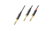 PD Connex Cable 6.3 Stereo- 2x6.3 Mono 3.0m