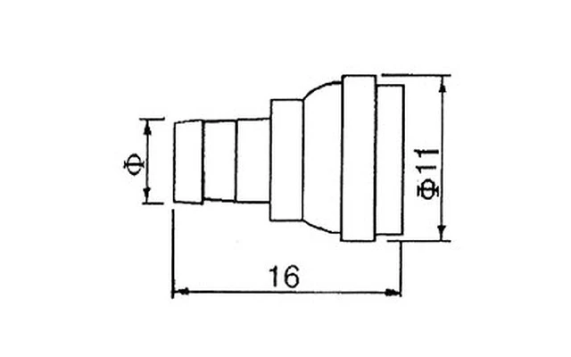 CONECTOR F MACHO, PARA CRIMPAR RG6/U