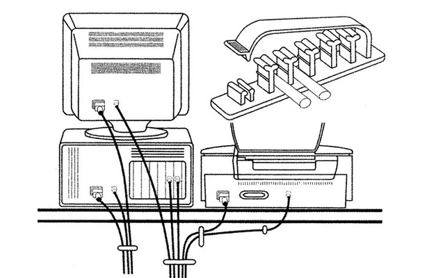 Juego con cadenetas para cableado - 31 uds