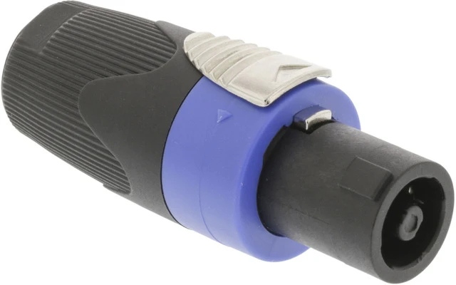 Conector Speaker 4-Pin Plástico ABS Negro