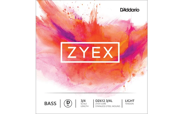 D'Addario DZ612 Zyex 3/4L