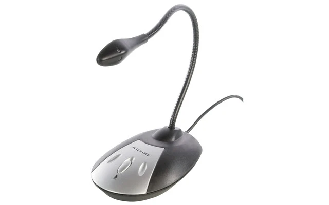 Micrófono flexible USB de sobremesa KÖNIG