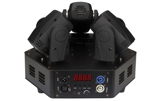 TRIMO 310 - cabeza móvil - 3 cabezas - 3 x LED blanco de 10 W