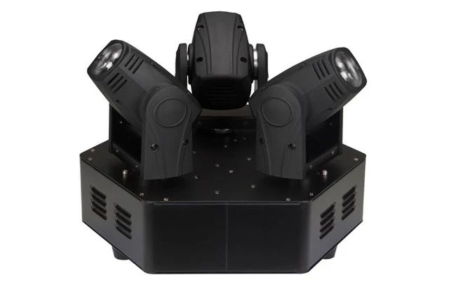 TRIMO 310 - cabeza móvil - 3 cabezas - 3 x LED blanco de 10 W