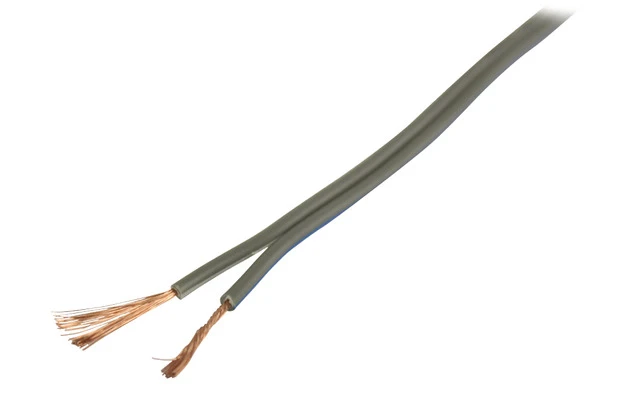 Imagenes de Cable para altavoz 2x 0.75 mm² 100 m en color gris
