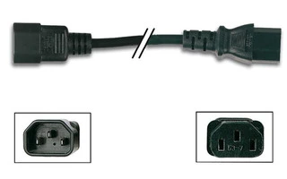 CABLE DE ALIMENTACIÓN L=1.8m NEGRO