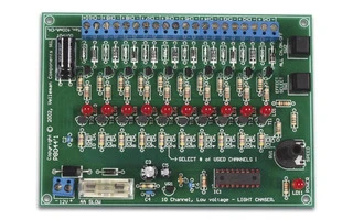 Generador de efectos luminosos de 10 canales, 12V