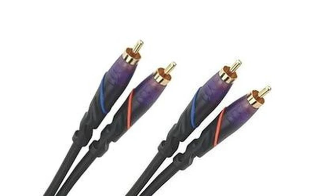 MonsterCable DJ 4m 2x RCA a 2x RCA