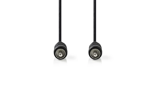 Cable de Audio Digital - RCA Macho - RCA Macho - 1,0 m - Negro - Nedis CAGP24170BK10